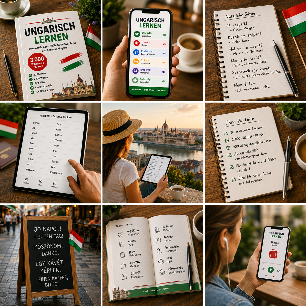 Ungarisch lernen für Alltag, Reise und das Leben in Ungarn